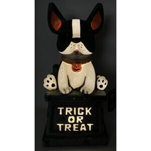 HYDE & EEK! BOUTIQUE Light Up French Bulldog NEW Halloween Target 14"